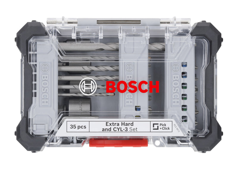 Bosch 35PC EXTRAHARD & CONCRETE SET W/ DISPLAY