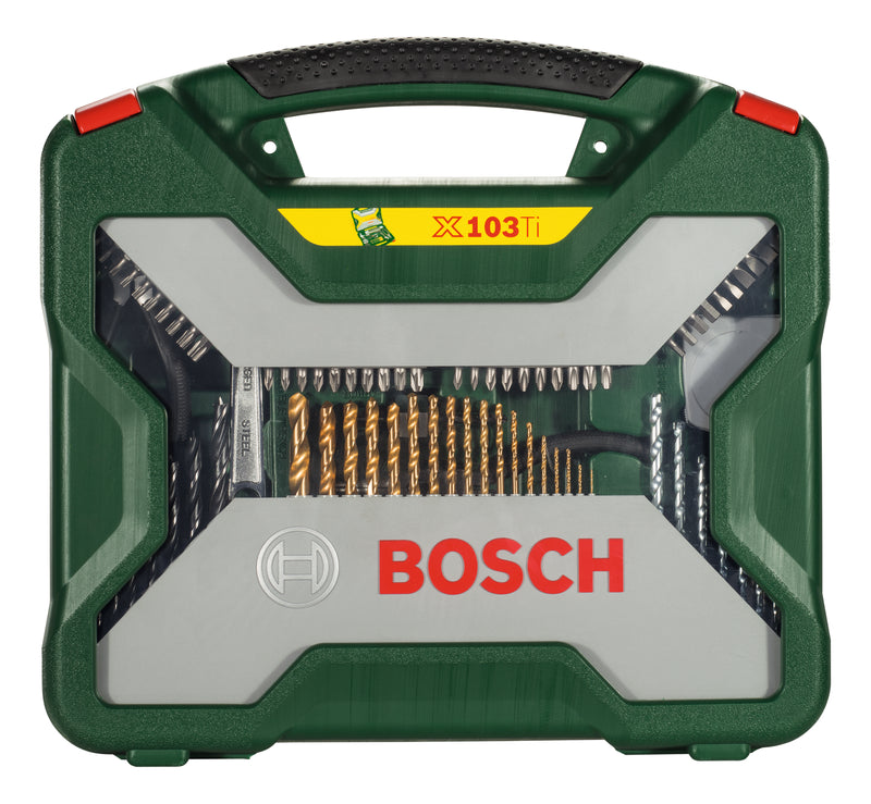 Bosch 103pc "X-line" Accessory Drill Set