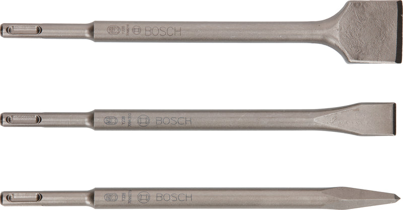 Conjunto de ferramentas Bosch SDS Chisel 3er Promo