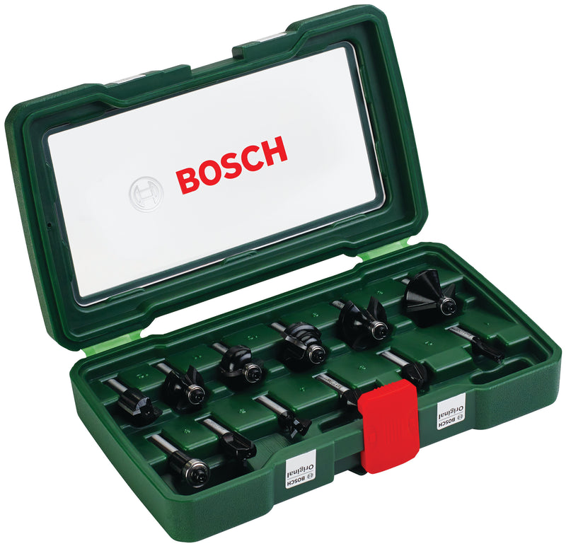 Conjunto Bosch de 12 cortadores TC (haste de 8 mm)