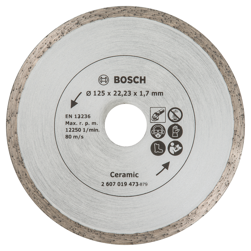 Disco de corte de azulejos diamantados Bosch 125 mm