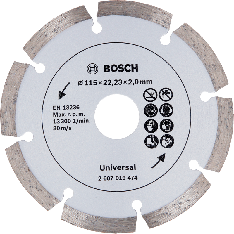 Hoja de diamante Bosch Promoline de 115 mm