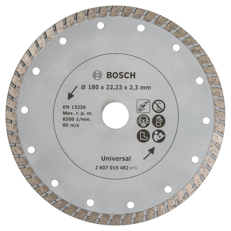 Disco de corte diamantado Bosch Turbo