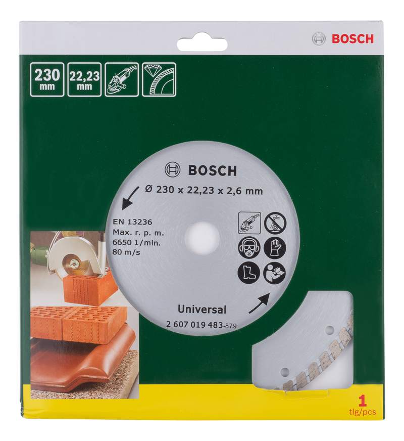 Disco de corte diamantado Bosch Turbo