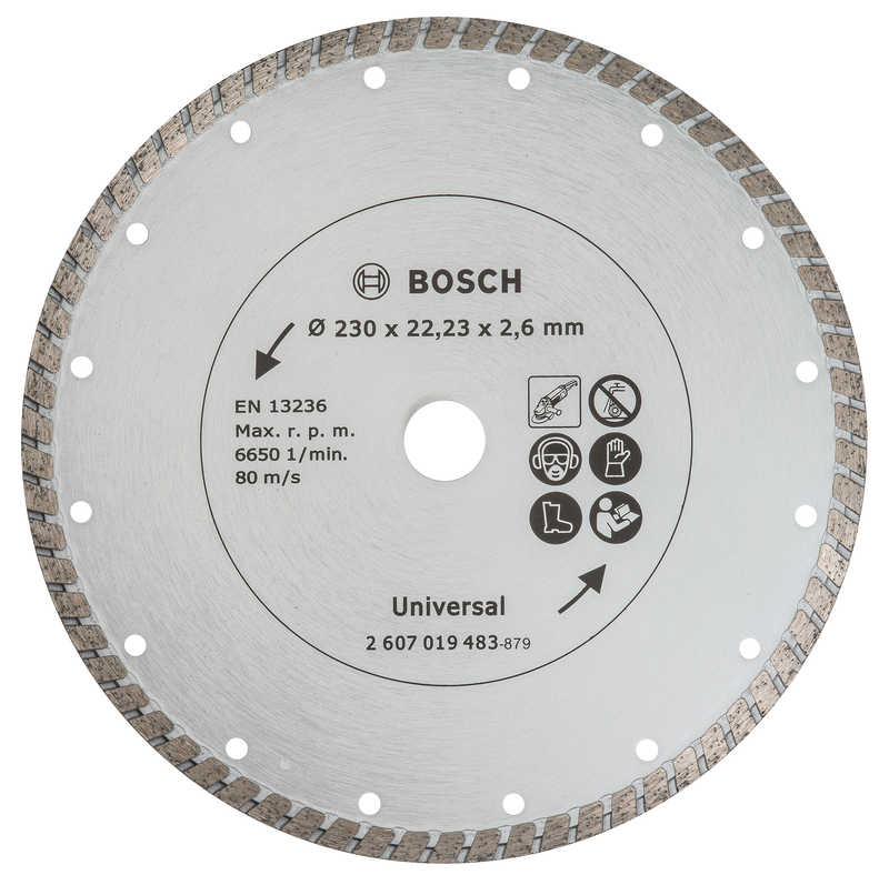 Disco de corte diamantado Bosch Turbo