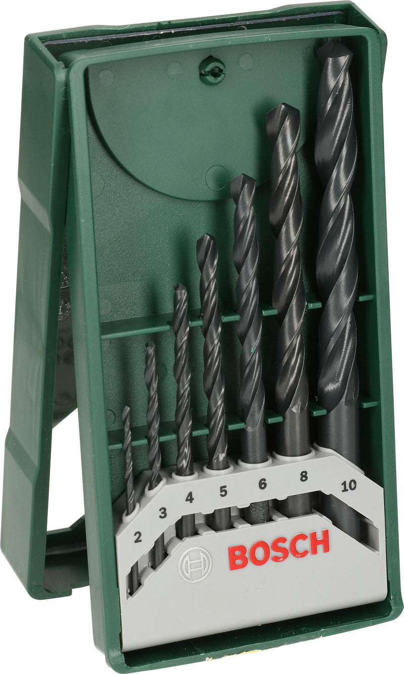 Conjunto de brocas helicoidais Bosch 7 peças MetalMini X-Line