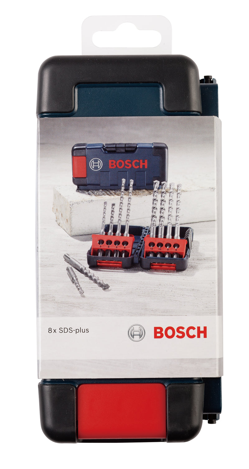 Bosch Set Of Twist Drills ToughBox SDS+ B8