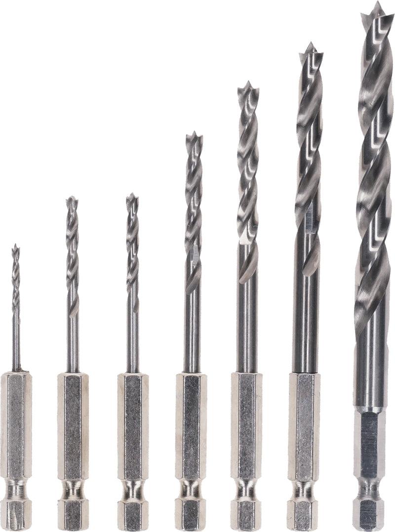 Bosch RL Brad Point 7pcs HexShank