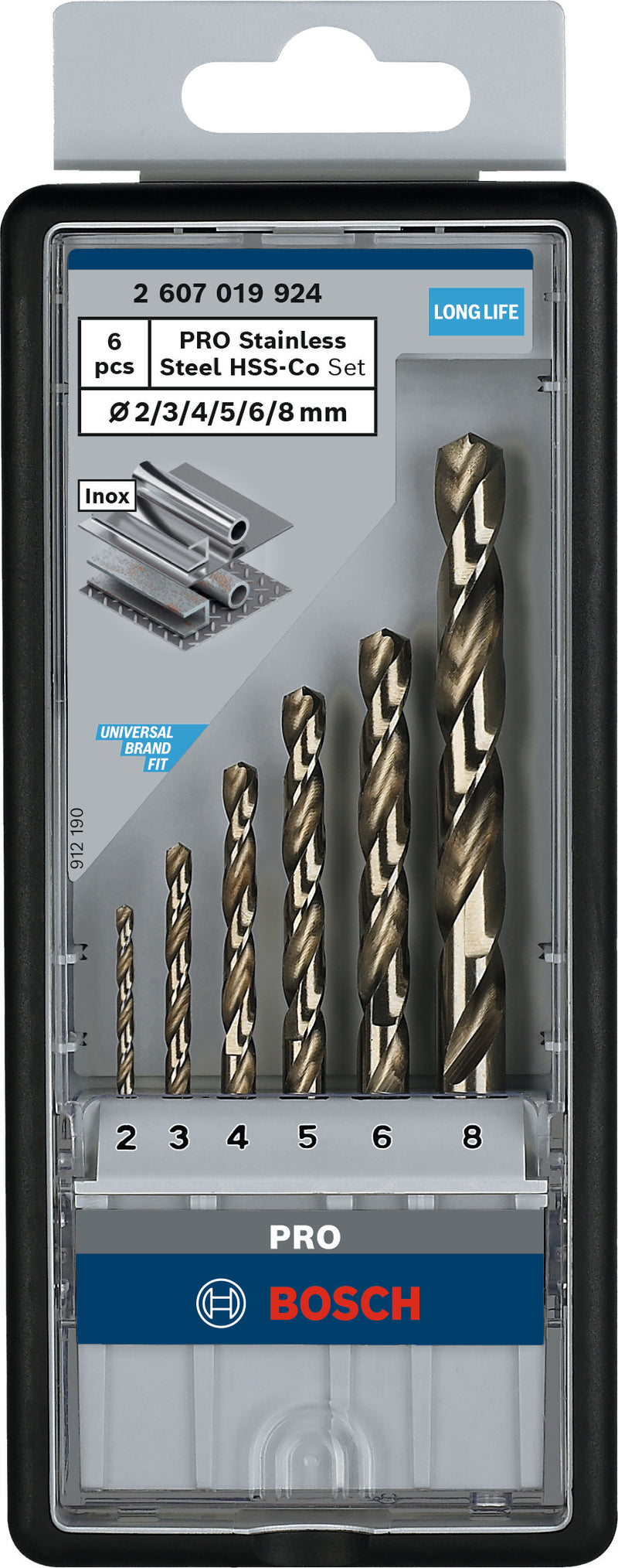 Bosch RL HSS-Co 6 peças