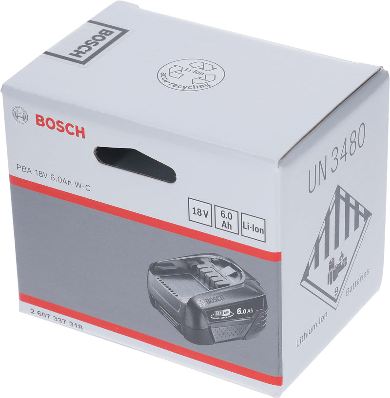 Bosch PBA Battery 18 V 6.0 Ah W-C