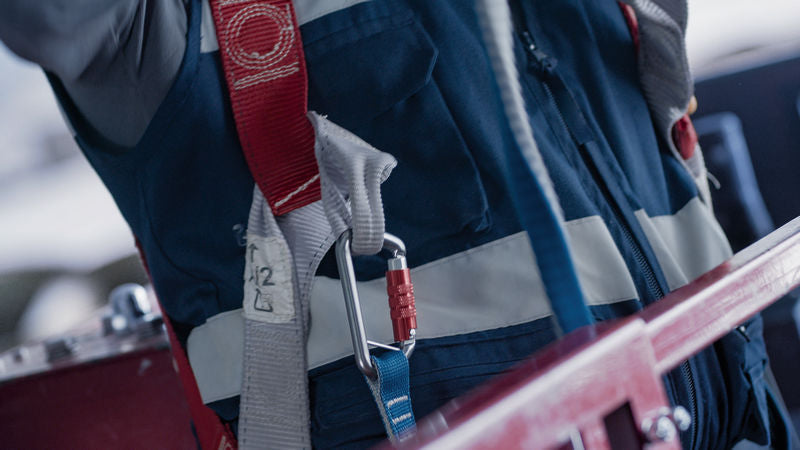 Bosch Accessories for workplace safety (Lightweight PRO lanyard, 6 kg, 2 x carabiners)