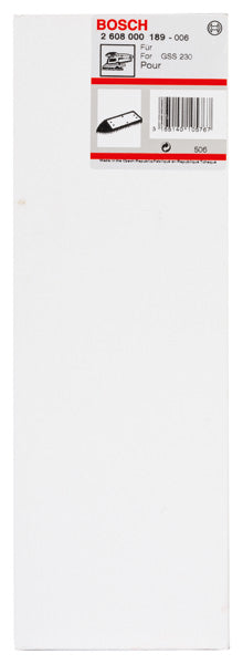 Placa de cierre Bosch 93x185mm,1x