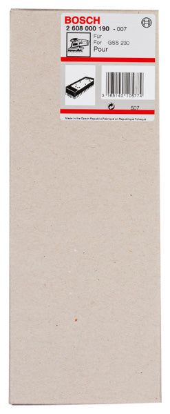 Placa de cierre Bosch 93x185mm,1x