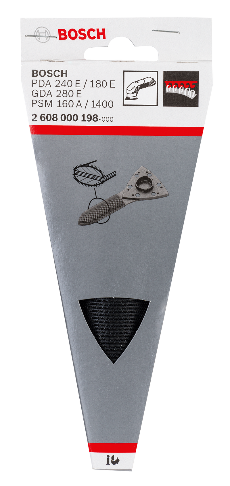 Placa lijadora Bosch 1x