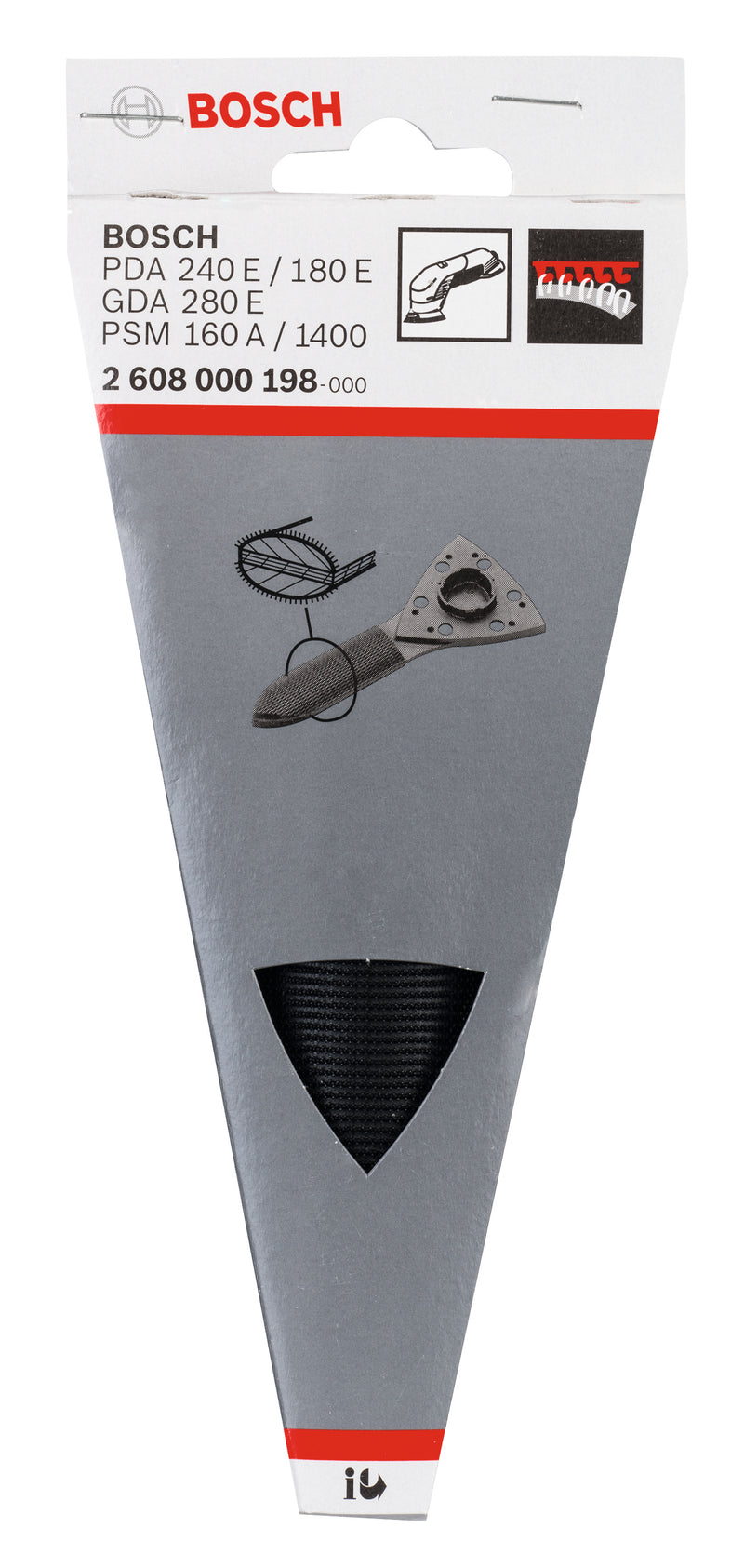 Placa lijadora Bosch 1x