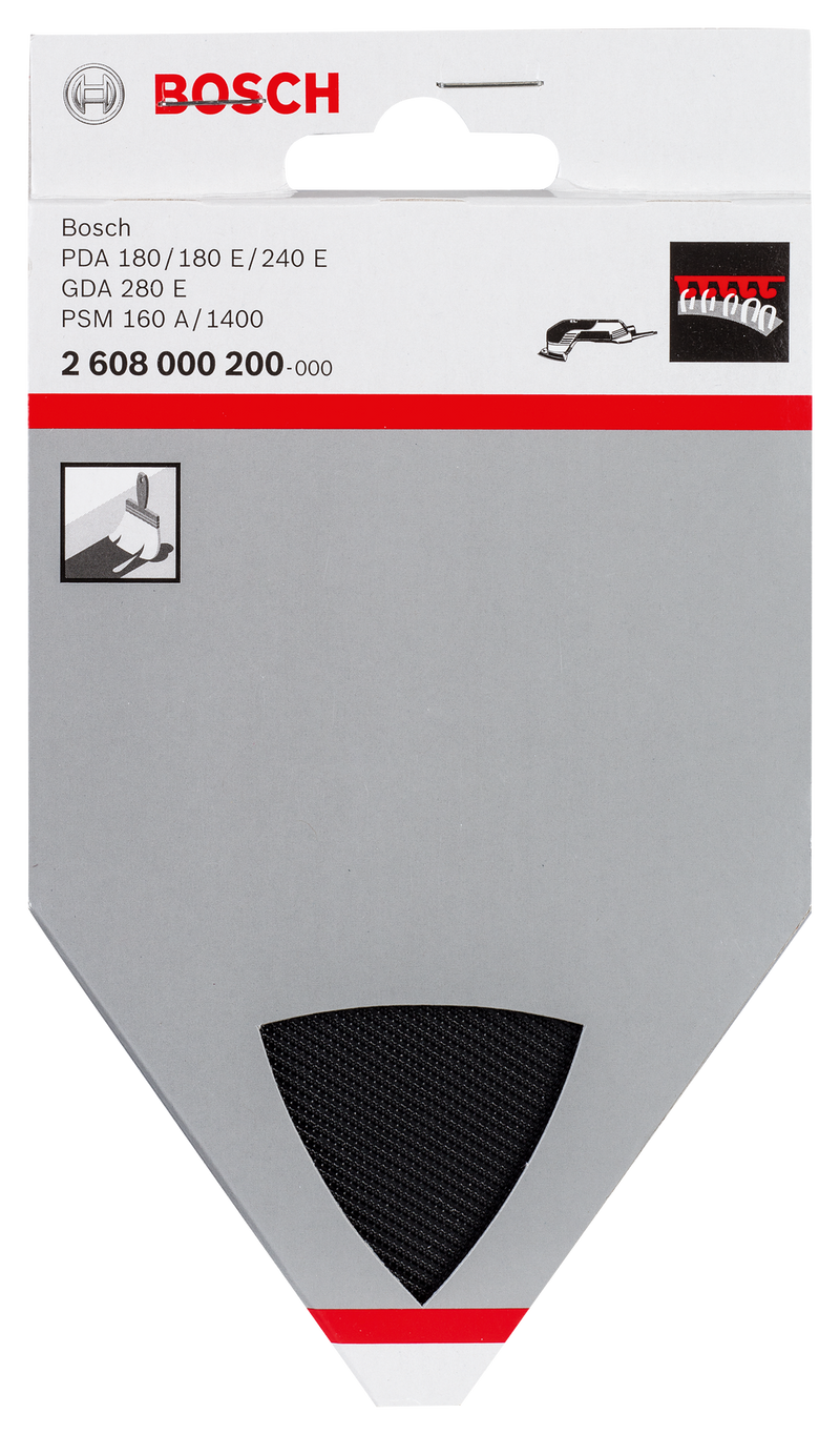 Placa de lixa Bosch 1x