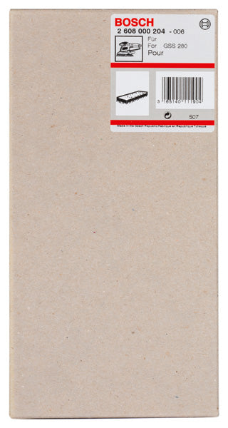 Placa lijadora Bosch 115x230mm, 1x