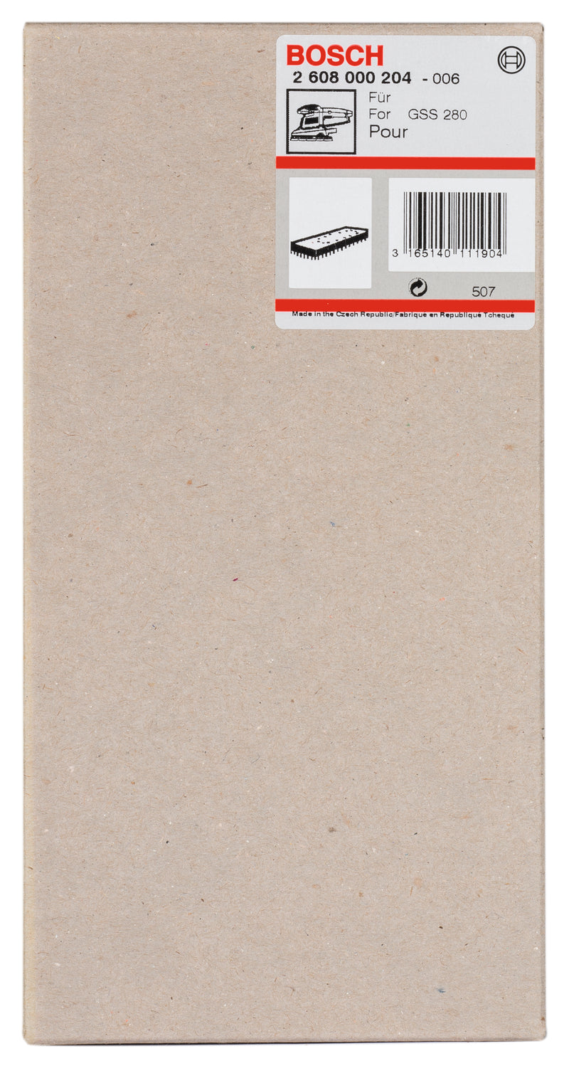 Placa lijadora Bosch 115x230mm, 1x