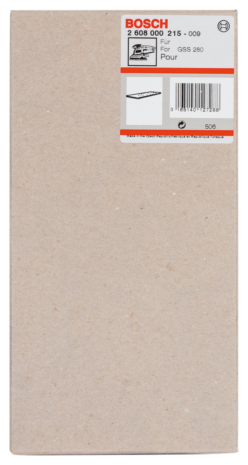 Bosch Sander Plate 115x230mm,1x