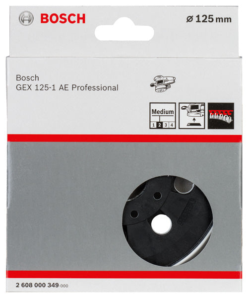 Bosch Backing Pad 125mm,MH,1x