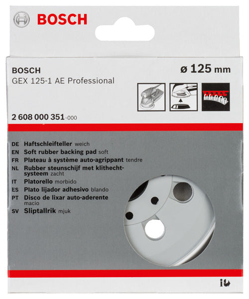 Bosch Backing Pad 125mm,ES,1x