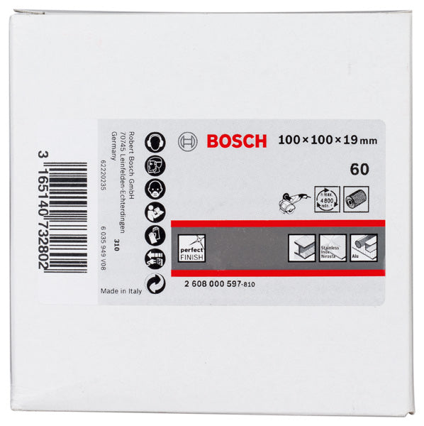 Bosch Flap Disc 100x19mm,G60,1x