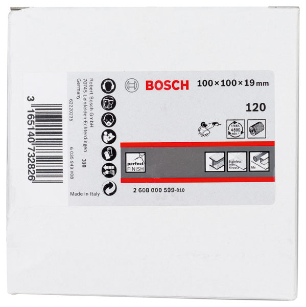 Bosch Flap Disc 100x19mm,G120,1x
