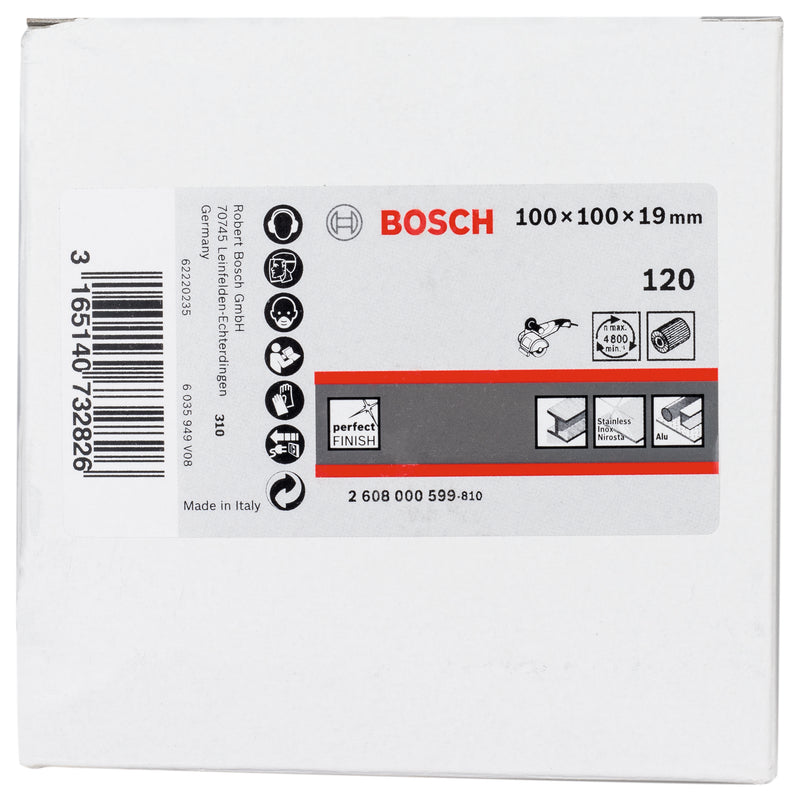 Bosch Flap Disc 100x19mm,G120,1x