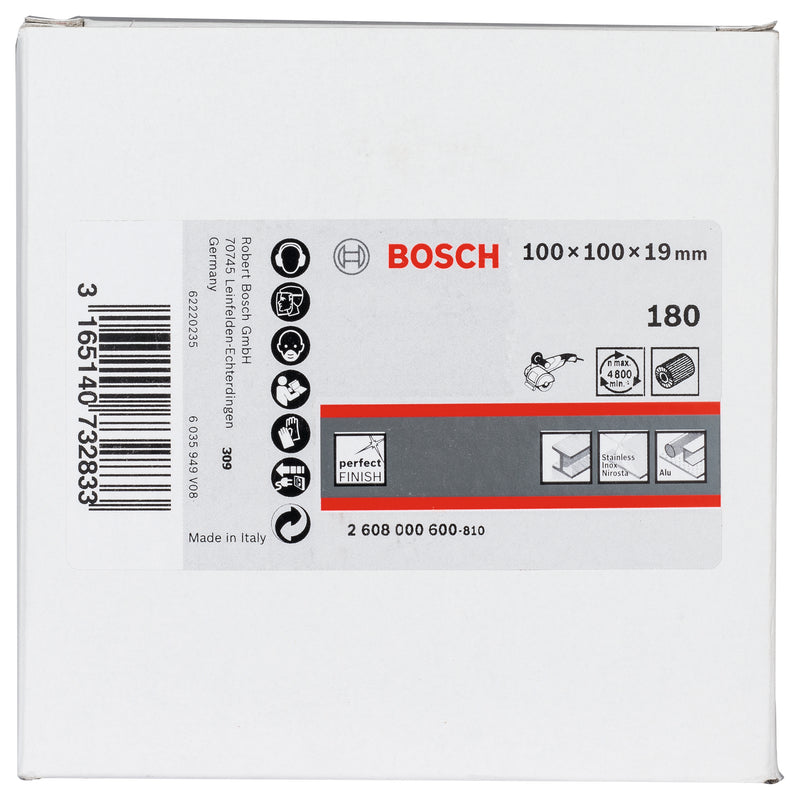 Bosch Flap Disc 100x19mm,G180,1x
