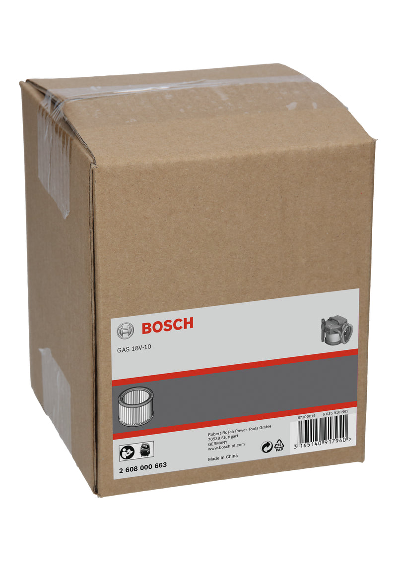 Bosch Filter (washable) for GAS 18V-10