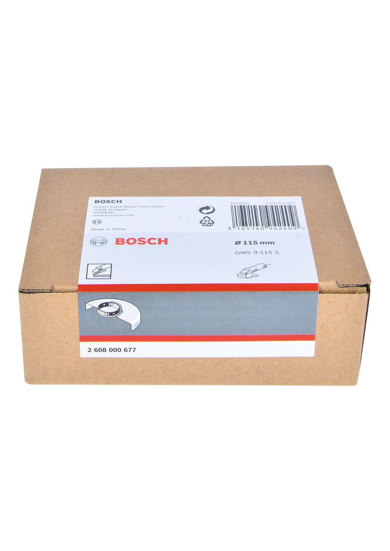 Funda protectora Bosch sin tapa, 115 mm