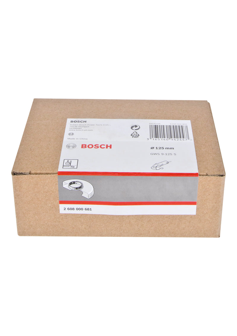 Funda protectora Bosch con tapa, 125 mm