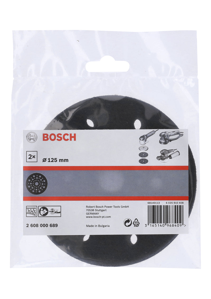 Protector de almohadilla de capa intermedia Bosch de 125 mm