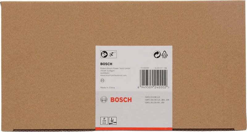 Proteção combinada Bosch para corte