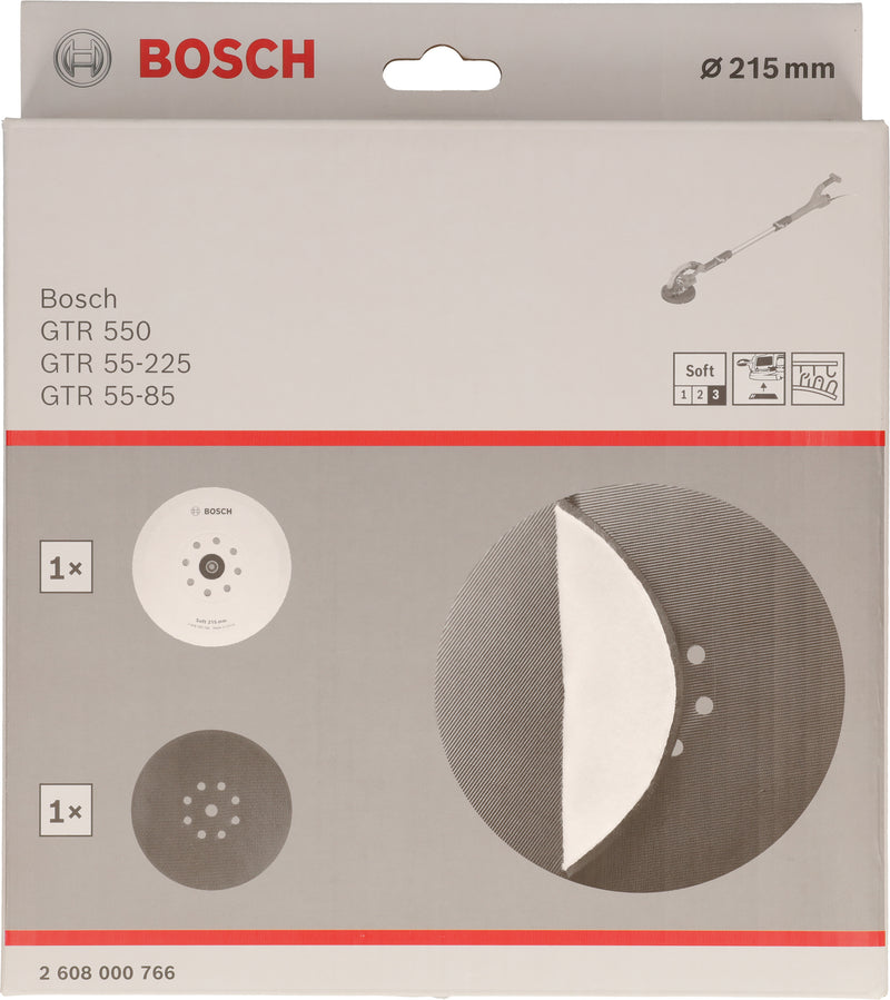 Conjunto de almofadas de apoio Bosch, macias, 215 mm