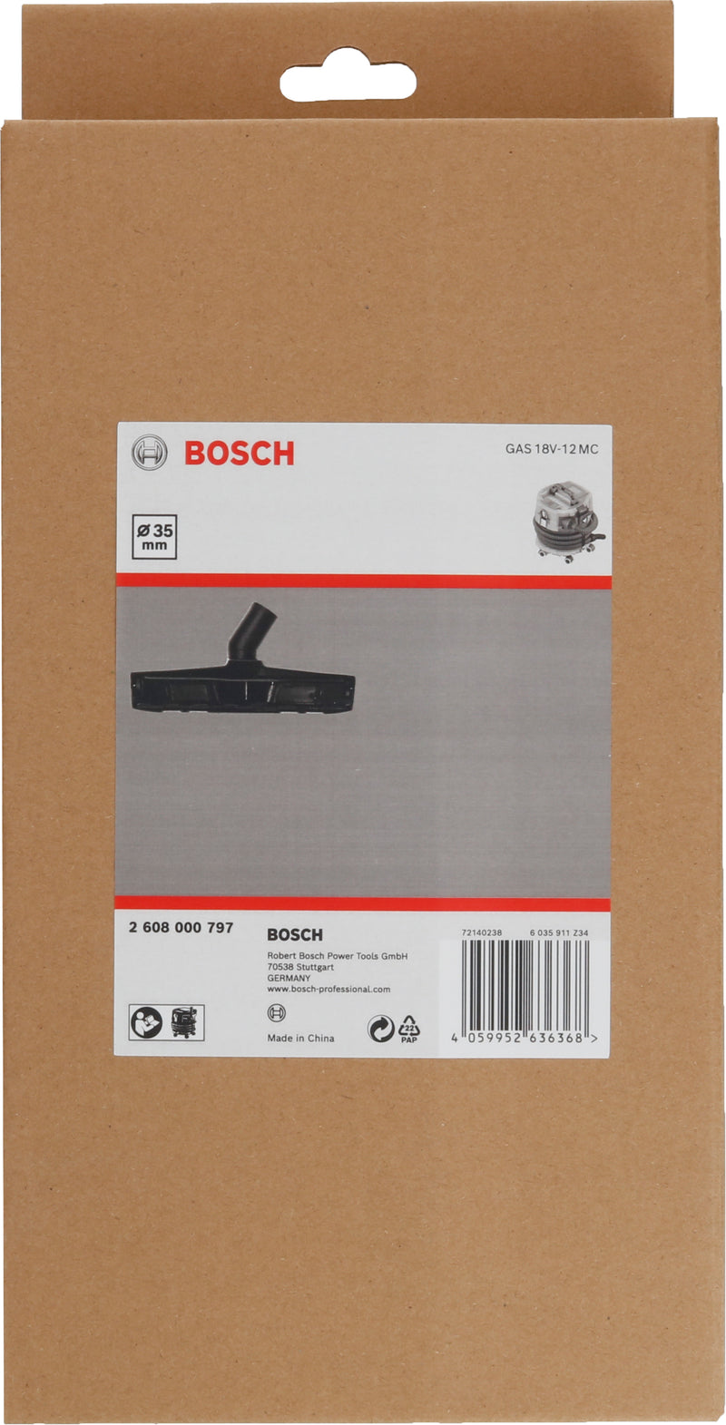 Bosch Wide Floor Nozzle