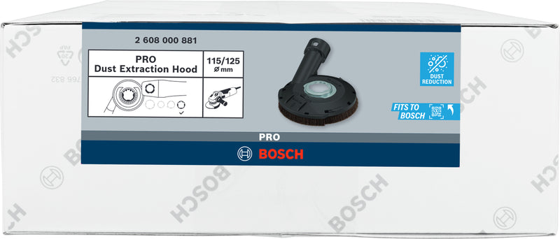 Campana extractora de polvo Bosch PRO para amoladora angular