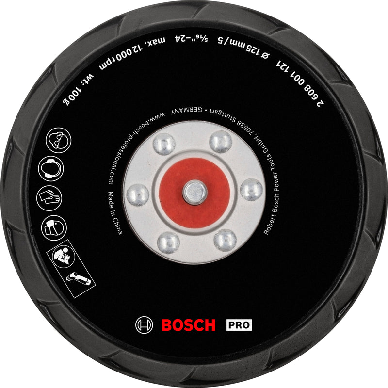 Bosch Accessories Sanding Function Accessory (PRO Polishing Pad, 125 mm, GPX 12V-125)