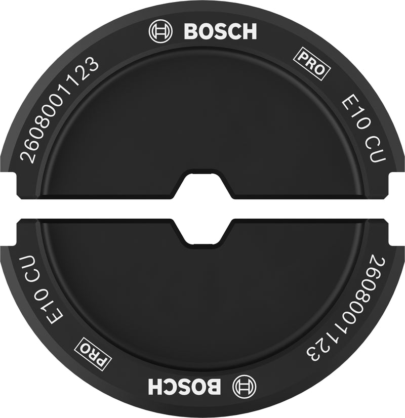 Matriz de cravação Bosch PRO, E10 CU, 10 mm², cobre