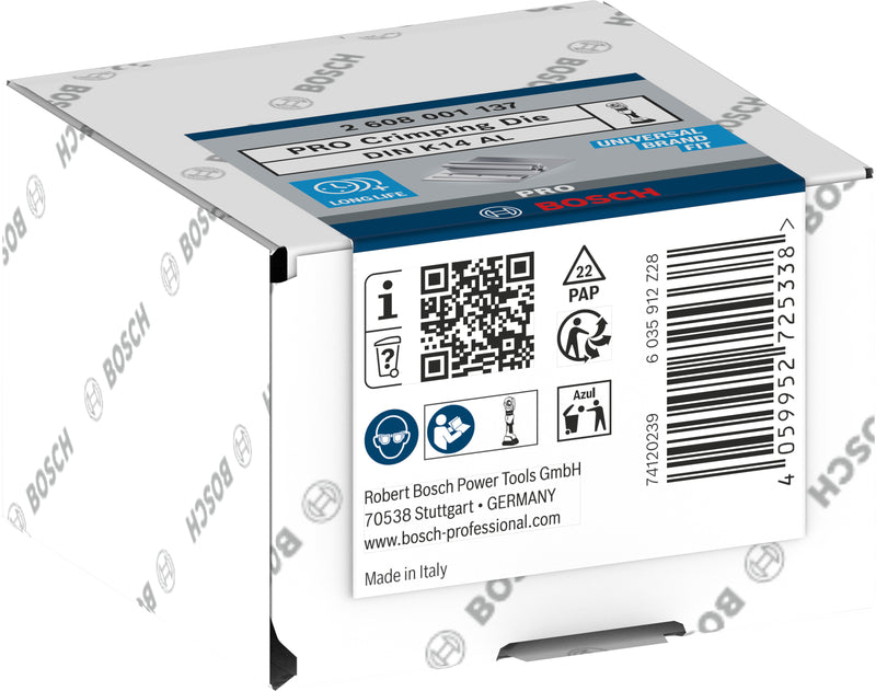 Bosch PRO Crimping Die, DIN K14 AL, 35 mm², Al