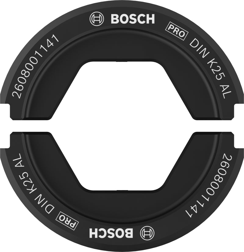 Matriz de cravação Bosch PRO, DIN K25 AL, 150 mm², A