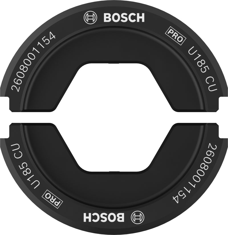 Matriz de cravação Bosch PRO, U185 CU, 185 mm², cobre
