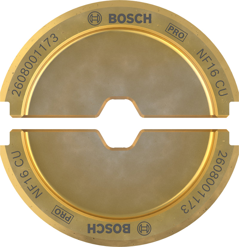 Matriz de cravação Bosch PRO, NF16 CU, 16 mm², cobre