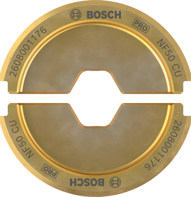 Matriz de cravação Bosch PRO, NF50 CU, 50 mm², cobre
