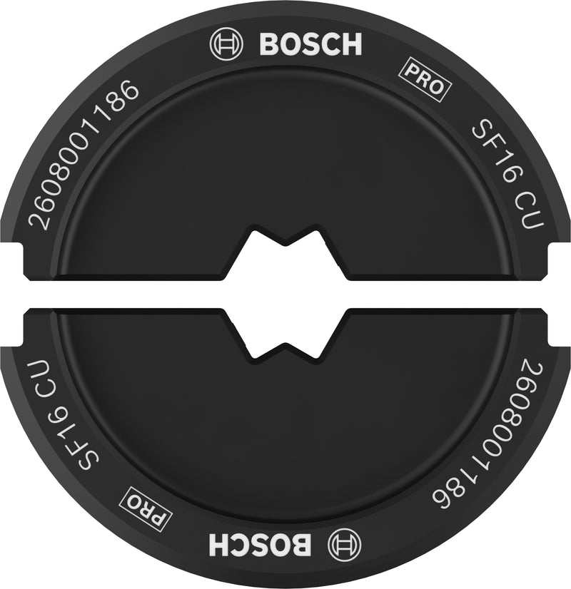 Matriz de cravação Bosch PRO, SF16 CU, 16 mm², cobre
