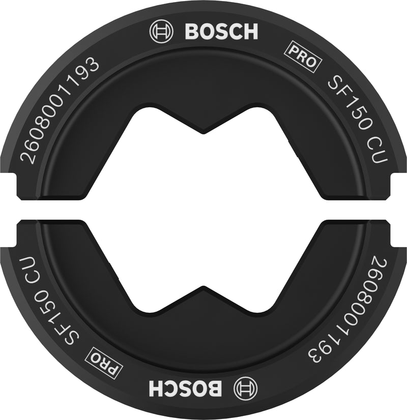 Matriz de cravação Bosch PRO, SF150 CU, 150 mm², cobre