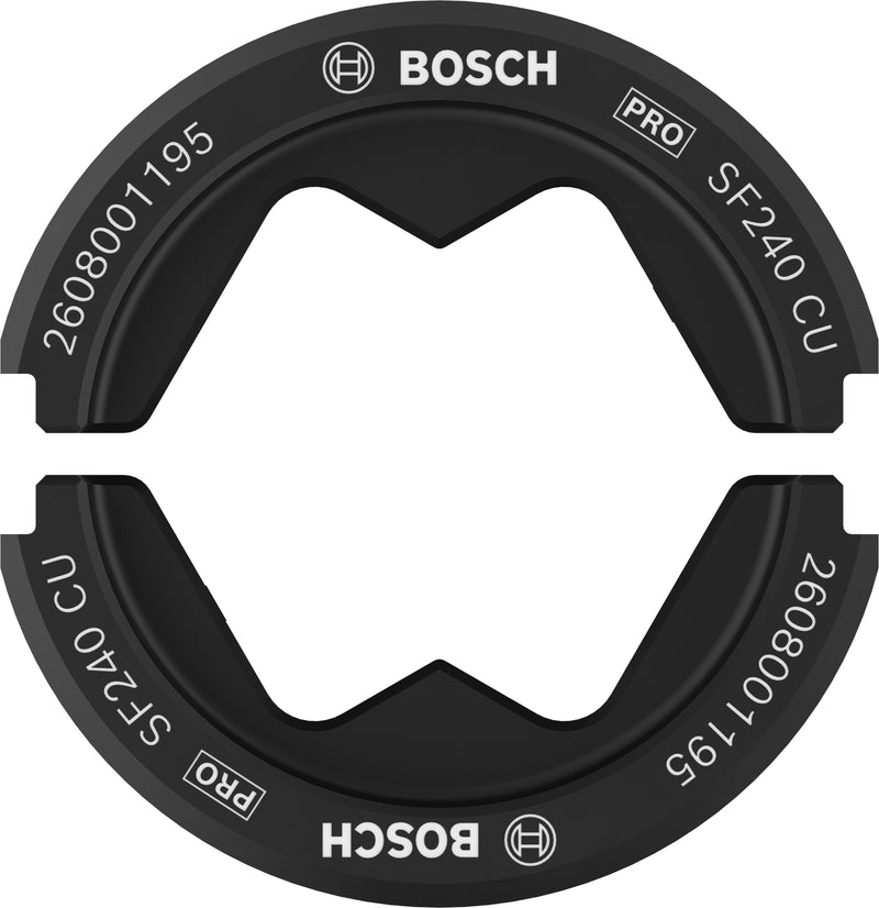 Matriz de cravação Bosch PRO, SF240 CU, 240 mm², cobre