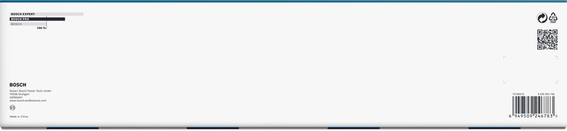 Conjunto de 9 chaves de caixa de impacto Bosch PRO de 3/4" de profundidade