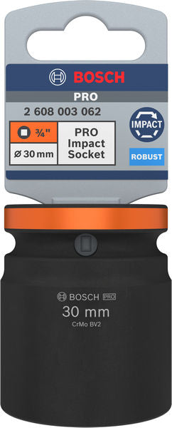 Bosch PRO Impact Socket 3/4" 30 MM Standard