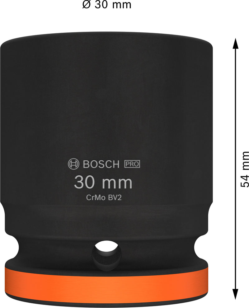 Bosch PRO Impact Socket 3/4" 30 MM Standard